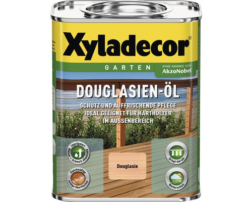 XYLADECOR Holzöl douglasie 750 ml Xyladecor Garten Douglasien Öl Dose für Harthölzer im Außenbereich