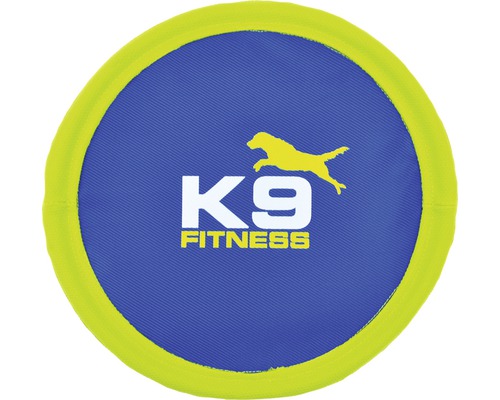 Hundefrisbee mit K9 Fitness Logo