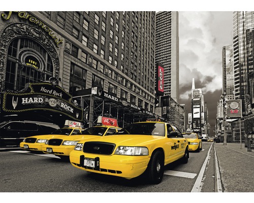 Fototapete Papier 901 Yellow Cab 1-tlg. 175 x 115 cm