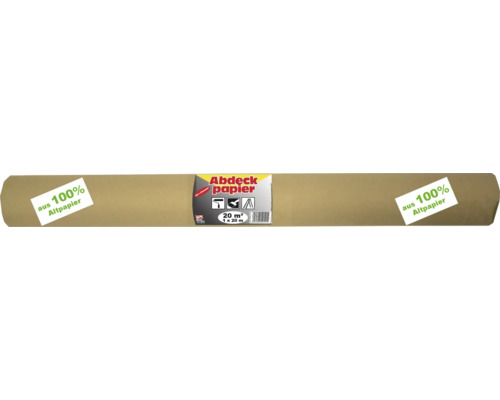 Abdeckpapier Rolle mit 20 Quadratmeter Fläche