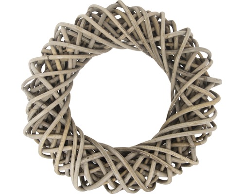 Dekorativer Kranz aus Rattan
