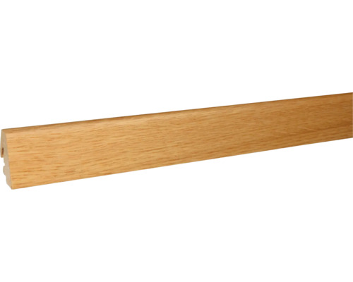 Sockelleiste furniert SU06L Eiche 18,5x38,5x2400 mm Fußleiste aus Holz