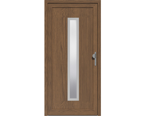 Haustür mit Glaseinsatz