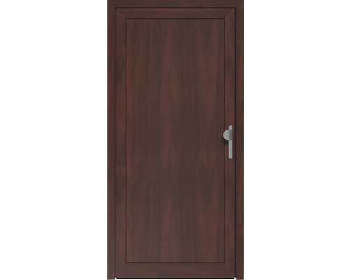 Zimmertür aus Holz mit Türgriff
