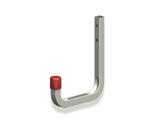 Alfer Wandhaken T 250 x H 300 mm, Stahl verzinkt rot Alfer Wandhaken T 250 x H 300 mm, Stahl verzinkt rot