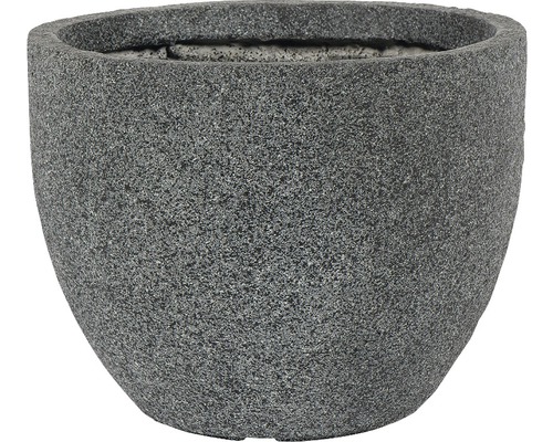 Pflanztopf Passion for Pottery Fibreclay Ø 55 cm 55 x 55 x 44 cm schwarz