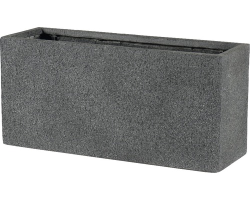 Rechteckiger Pflanzkasten aus Stein