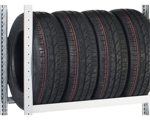 Zusatzebene für Reifenregal Schulte 1300x400 mm bis 150 kg, verzinkt