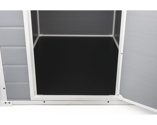 Detailansicht des Innenraums eines Gerätehauses