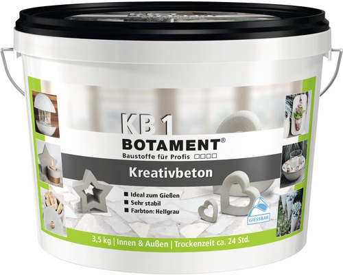 BOTAMENT Kreativbeton 3,5 kg BOTAMENT Kreativbeton 3,5 kg
