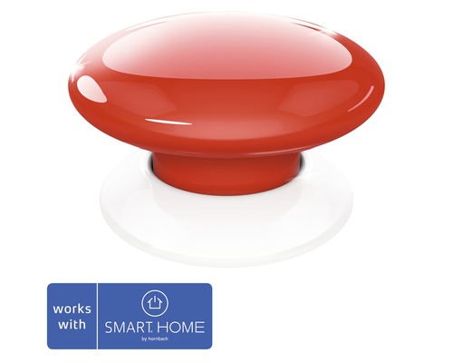Fibaro Smart Button rot SMART HOME by hornbach