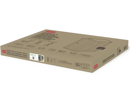 Keter Manor 4x6 Gerätehaus Verpackung
