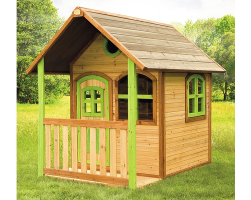 Spielhaus aus Holz mit Veranda für den Garten