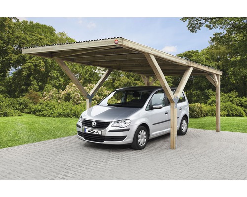 Einzelcarport weka Y 612 306x606 cm kesseldruckimprägniert Einzelcarport weka Y 612 306x606 cm kesseldruckimprägniert