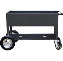Pflanzkastenwagen mit Rädern und Ablage