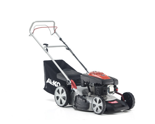 Benzinrasenmäher mit Fangkorb