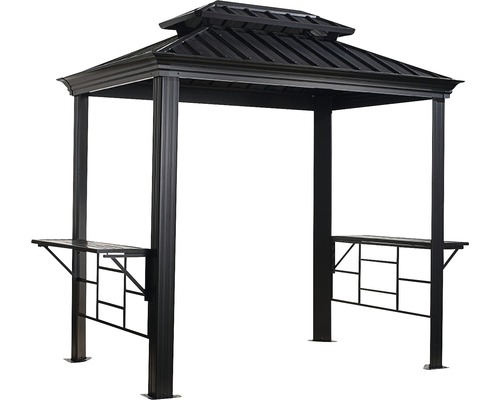 Pavillon mit zwei Bartheken