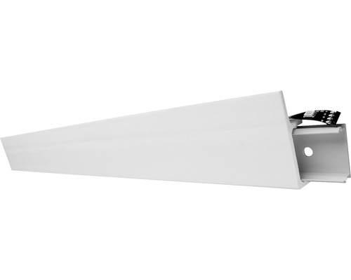 LED-Leuchte in einem weißen Gehäuse