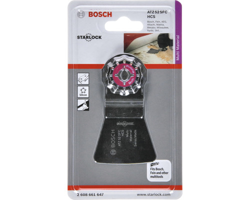 Bosch ATZ 52 SFC HCS Multimaterial Sägeblatt in Verpackung