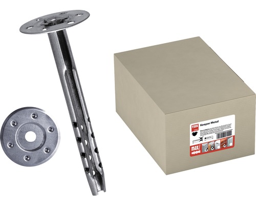 TOX Keeper Metal Dämmstoffdübel mit Verpackung