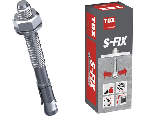 TOX S-Fix Schwerlastanker und Produktverpackung