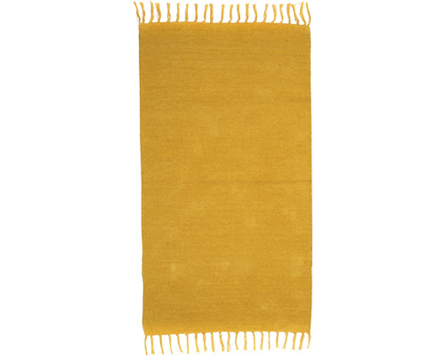 Fleckerl Chenille senfgelb 90x160cm Fleckerl Chenille senfgelb 90x160cm