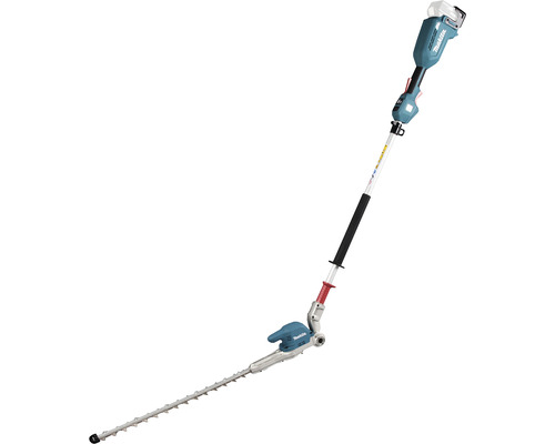 Akku-Heckenschneider Makita DUN500WZ ohne Akku 18V und Ladegerät Makita Akku-Heckenschere mit Teleskopstiel für den Gartenschnitt