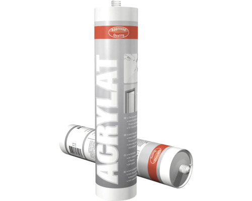 Acrylat Dichtstoff Kartusche zur Abdichtung von Fugen und Rissen