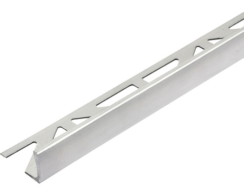 Winkel-Abschlussprofil Dural Durosol DAS 110 aluminium natur 250 cm Fliesenprofil aus Metall