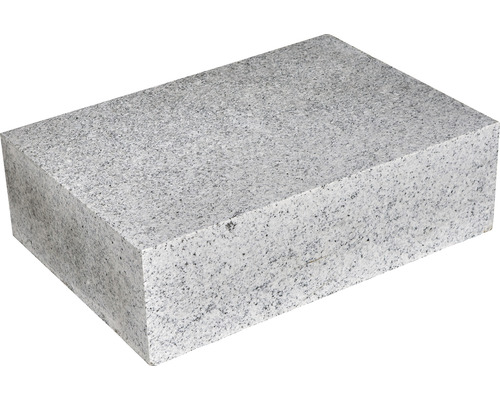 Granit Blockstufe Grau 50x35x15 cm