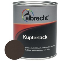 Dose Kupferlack von Albrecht für Eisen und Stahl