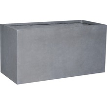 Rechteckiger Pflanzkasten aus Beton