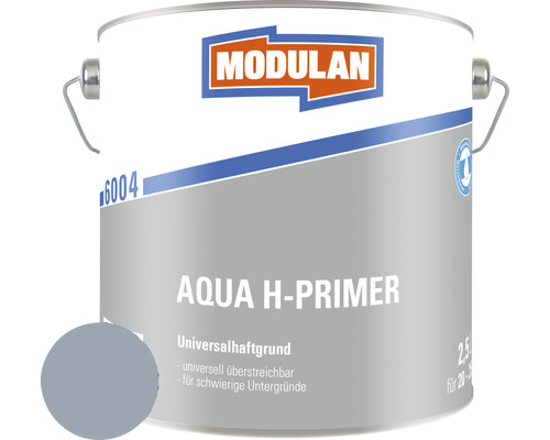 MODULAN 6004 Aqua H-Primer Grundierung RAL 7001 silbergrau 2,5 L Modulan Aqua H-Primer Universalgrundierung im Gebinde