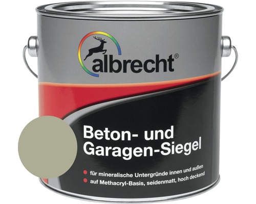 Albrecht Beton- u Garagensiegel RAL 7032 kieselgrau 2,5 l