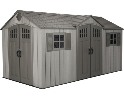 Gartenhaus mit Doppeltür und Fenster