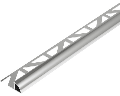 Viertelkreis-Abschlussprofil Dural Durondell DRAE 80 aluminium silber eloxiert 300 cm