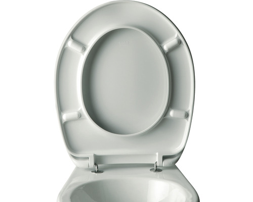 Geöffneter Toilettensitz