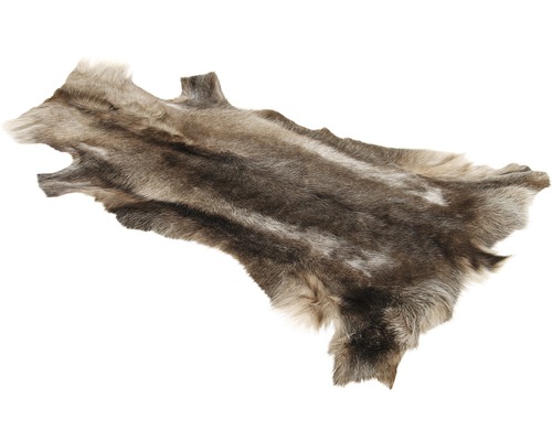 Rentierfell als Dekoration