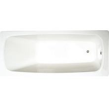 Rechteckige Badewanne von oben