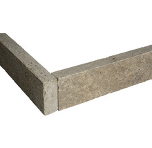FLAIRSTONE Travertin Randstein Roma getrommelt 60 cm x 6 cm x 15 cm