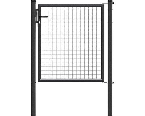 Wellengittertor ALBERTS 100 x 150 cm anthrazit Wellengittertor ALBERTS 100 x 150 cm anthrazit