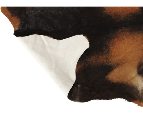 Detailansicht einer Kuhfellmatte