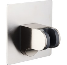 Brausehalter Reika Ovaro magnetisch edelstahl matt ohne Montageplatte