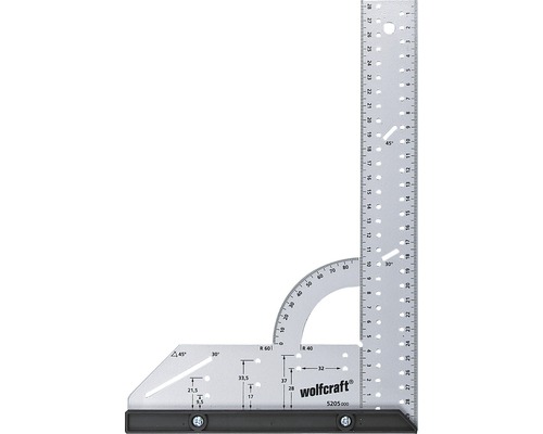 Wolfcraft Winkelmesser mit Skala und Winkelanzeige