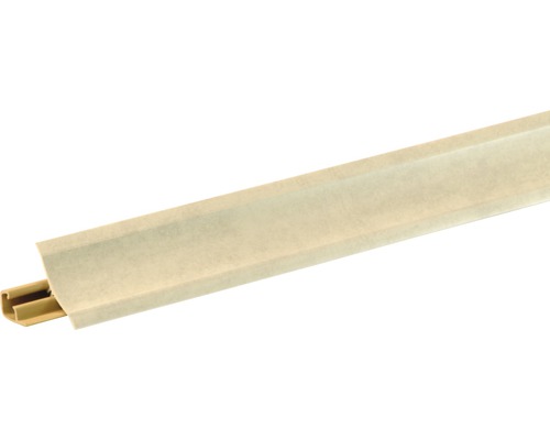 Kunststoff-Sockelleiste mit Clipbefestigung