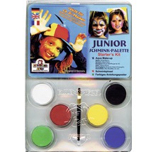 Junior Schminkpalette Starterset mit verschiedenen Farben und Pinsel