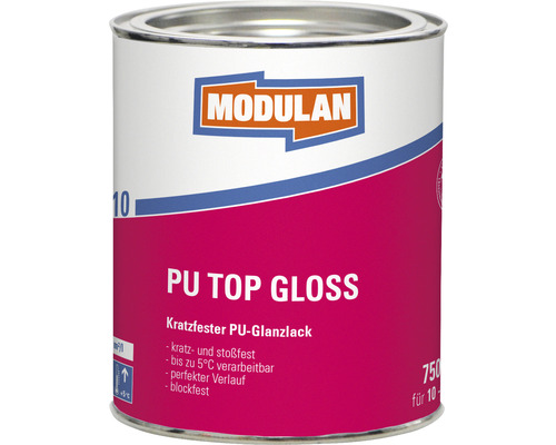 Modulan PU Top Gloss Lackdose für den Innen- und Außenbereich
