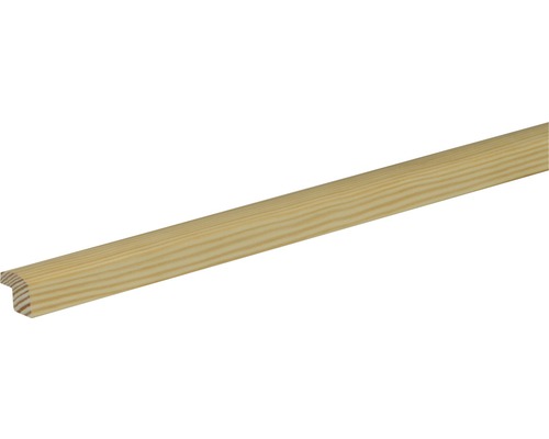 Profilleiste SF290 Fichte/Kiefer roh - 2400 x 22 x 17 mm Holzprofilleiste aus massivem Holz
