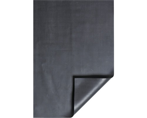 Teichfolie Heissner synthetischer Kautschuk 1,0 mm stark 9,0 m breit schwarz (Meterware)