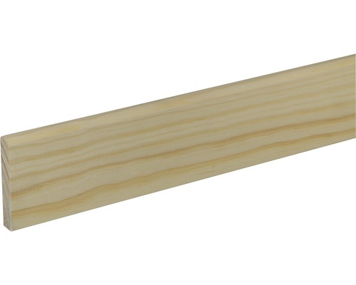 Sockelleiste SF 262 Fichte/Kiefer roh 10x58 mm L:2400 mm Holzleiste